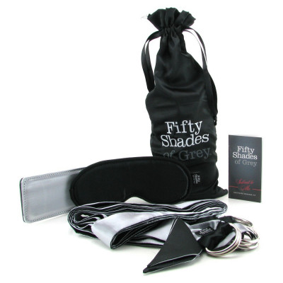 KIT BONDAGE  50 SFUMATURE DI GRIGIO "SOTTOMETTIMI"